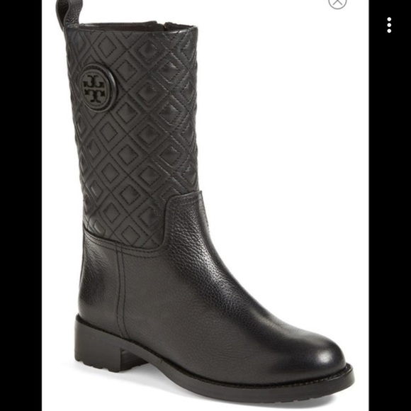 TORY BURCH ⭐️ Marion quilted boots - Picture 1 of 11